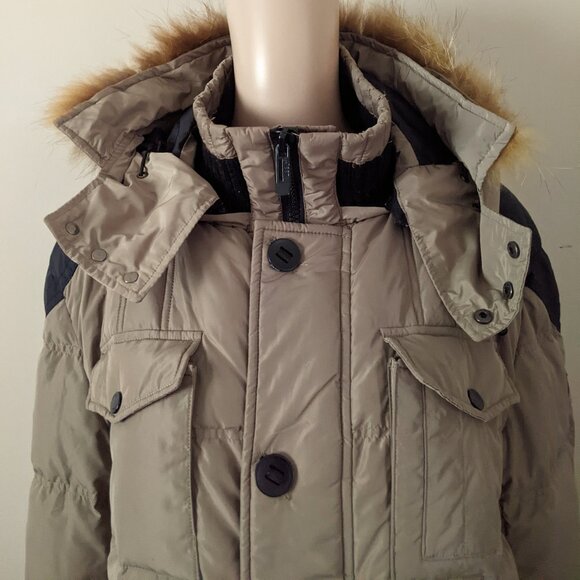 Jeep Duck Down Heavyweight Puffer Parka Jacket, men's XXXL - Picture 5 of 13